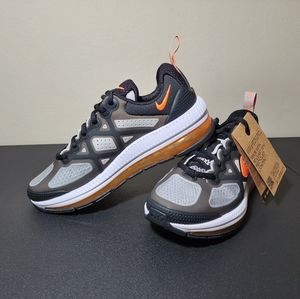 Nike Air Max Genome CZ4652-002 Black Orange-Grey Kids Shoes Youth Size 3.5Y NEW